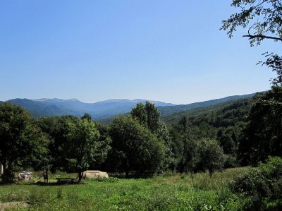 Panorama z Przysłopu Caryńskiego (Autor: GringoPL, CC BY-SA 3.0)