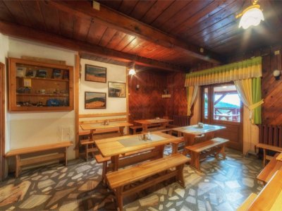 Jadalnia w schronisku (Źródło: krupowa.pl) Jadalnia w schronisku (Źródło: krupowa.pl)