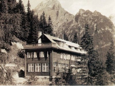 Bilikova Chata - zdjęcie historyczne (Autor: Nieznany, Public Domain)